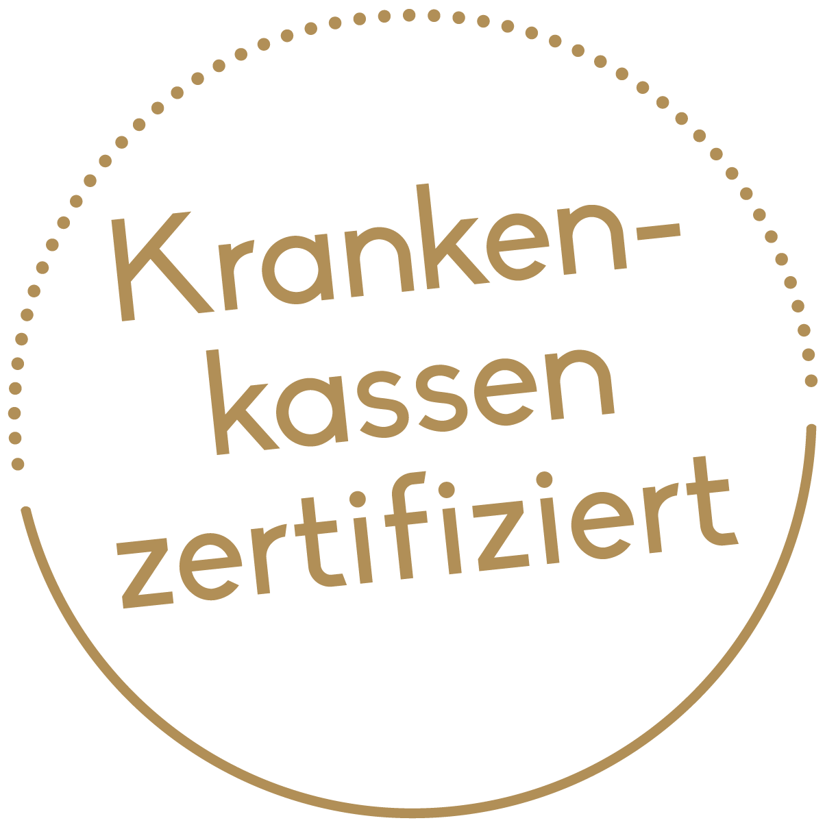 Krankenkassenzertifitiert